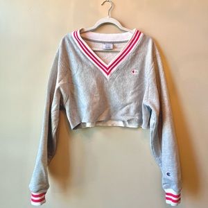 Champion cropped crewneck
